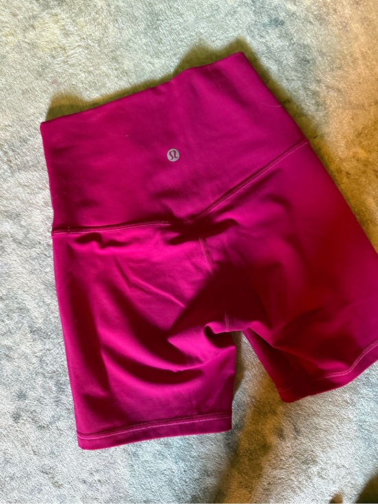 lululemon athletica Pants - lululemon athletica High-Rise Bike Shorts - Fuchsia/Magenta